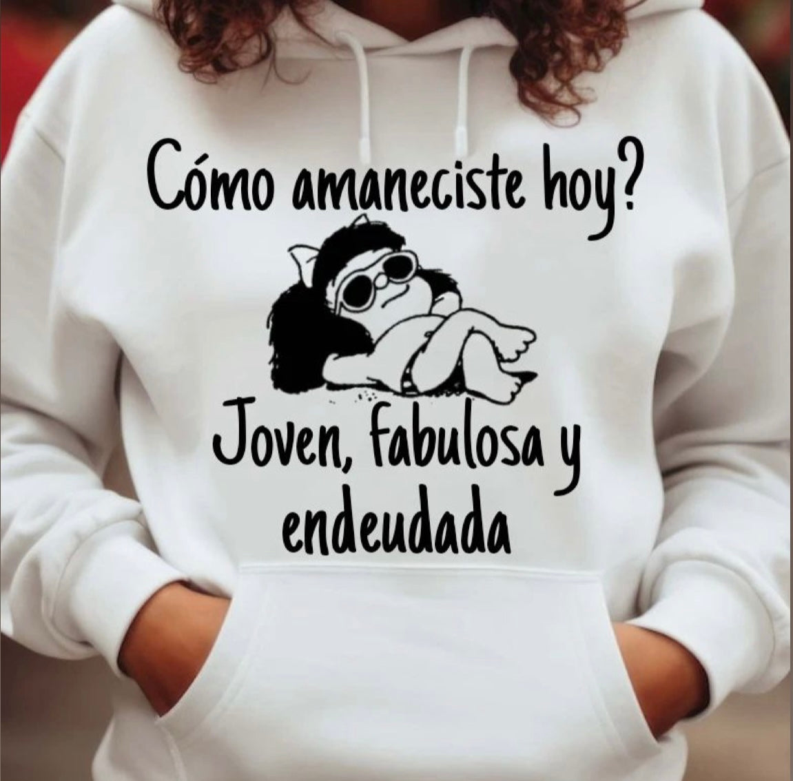 Hoodie/ Buso con capucha