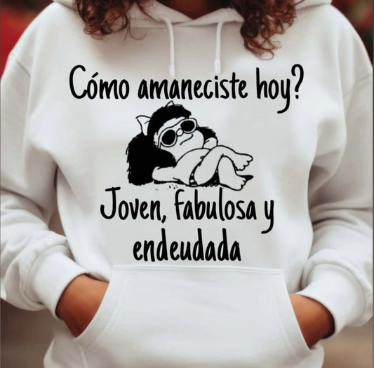 Hoodie/ Buso con capucha